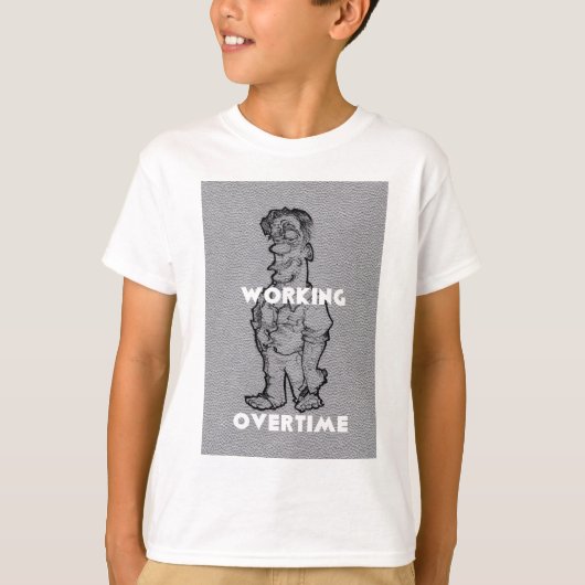Prachtige Verbazingwekkende Potlood Schets: Overur T-shirt (Voorkant)