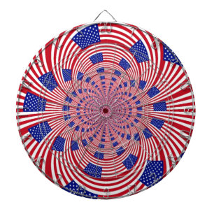Prachtige Verbazingwekkende Vlag van de Verenigde  Dartbord