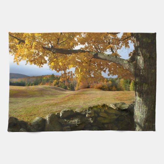 Prachtige Vermont Scene Kitchen Towel Theedoek (Horizontaal)