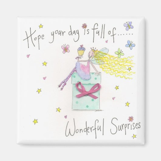 Prachtige verrassingen magneet (Voorkant)