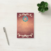 Prachtige Victoriaans Bow-Stropdas met monogram Post-it® Notes (Kantoor)