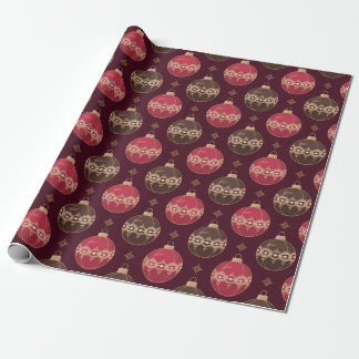 Prachtige Victoriaans kerstversieringen Cadeaupapier