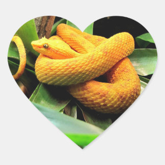 Prachtige Viper Hart Sticker