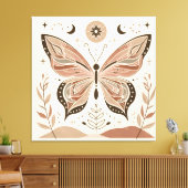 Prachtige vlinder canvas muurkunst (Insitu (Woonkamer))