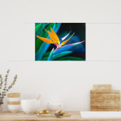 Prachtige vogel van het Paradijs-Poster Hawaii Poster (Keuken)
