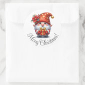 Prachtige vrolijke kerst stickers (Tas)