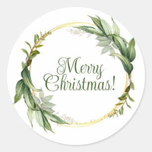 Prachtige vrolijke kerst stickers