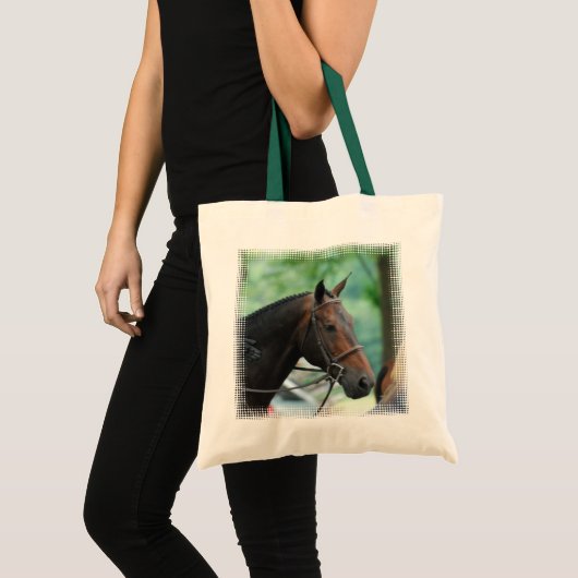 Prachtige Warmblood Horse Small Canvas tas (Voorkant (product))