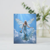 Prachtige Waterman-fee in de wolken Briefkaart (Staand voorkant)