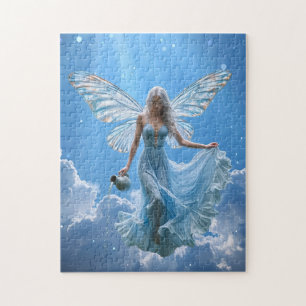 Prachtige Waterman-fee in de wolken Legpuzzel