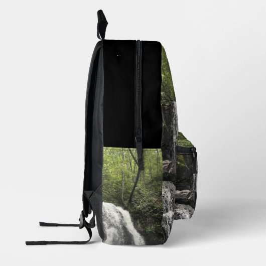 Prachtige waterval & groen landschap rugzak (Links)
