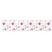 Prachtige Waterverf Floral Korte Tafelloper (Horizontaal)