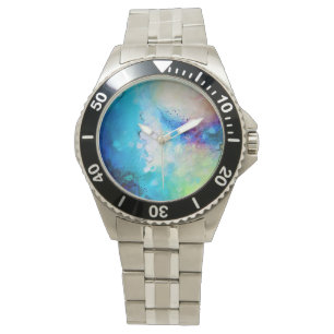 Prachtige waterverf horloge