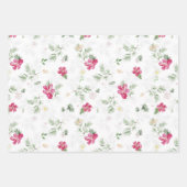 Prachtige Waterverf kerstventilator Inpakpapier Vel (Voorkant 2)