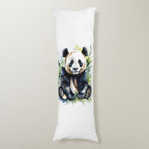 Prachtige Waterverf Panda Beer Lichaamskussen