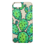 Prachtige Waterverf Prickly Cactus Case-Mate iPhone Case (Achterkant)