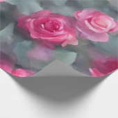 Prachtige Waterverf Rozen Collectie Cadeaupapier (Hoek)