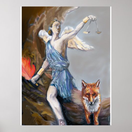 Prachtige Waterverf schilderijen van de Nemesis Poster (Voorkant)