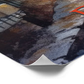 Prachtige Waterverf van Paris Travel Poster (Hoek)