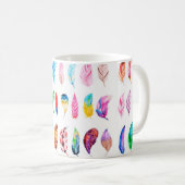 Prachtige Waterverf Veer Collectie Koffiemok (Voorkant rechts)