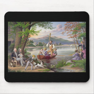 Prachtige weergave van kunst muismat