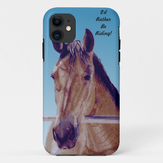 Prachtige Westerne paarden Case-Mate iPhone Case (Achterkant)