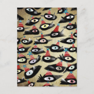 Prachtige winterfeest briefkaart