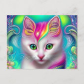 Prachtige witte Baby Briefkaart (Voorkant)