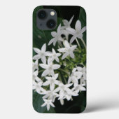 Prachtige witte, tropische draagtas uit bloemen Case-Mate iPhone case (Achterkant)