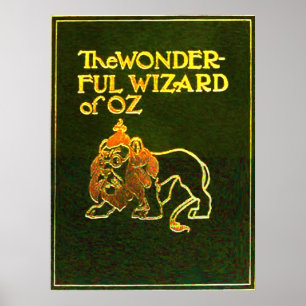 Prachtige Wizard of Oz Laffe Leeuw Poster