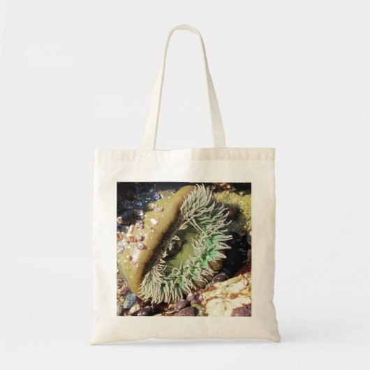 Prachtige Zee Anenome Ocean Life Canvas tas (Voorkant)