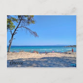 Prachtige zee Griekenland briefkaart (Voorkant)