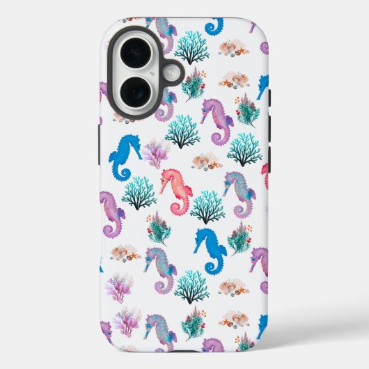 Prachtige zeepaardjes Case-Mate iPhone case (Achterkant)