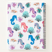 Prachtige zeepaardjes notitieboek (Achterkant)