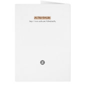 Prachtige  zigeuner, (Achterkant)