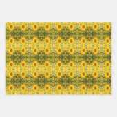 Prachtige zonnebloem inpakpapier vel (Voorkant 3)