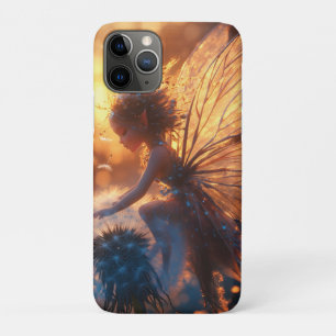 Prachtige zonnesfee met paardenbloem iPhone 11 pro hoesje