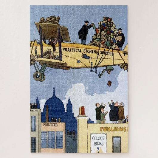 "Practical Etching Services" door W Heath Robinson Legpuzzel (Verticaal)