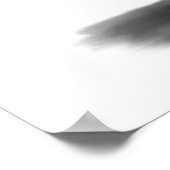 "Practice Makes Perfect" ballerina poster - paars (Hoek)