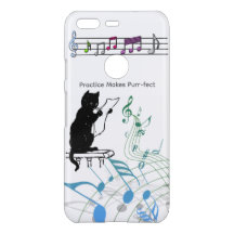 Practice Makes Purr-fect Cat iPhone Case
