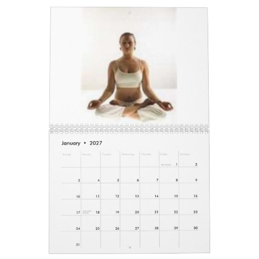 Practice Yoga Kalender (Jan 2027)
