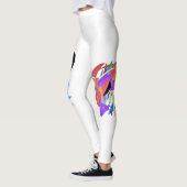 PracticeLove Leggings design par David Flynn (Gauche)