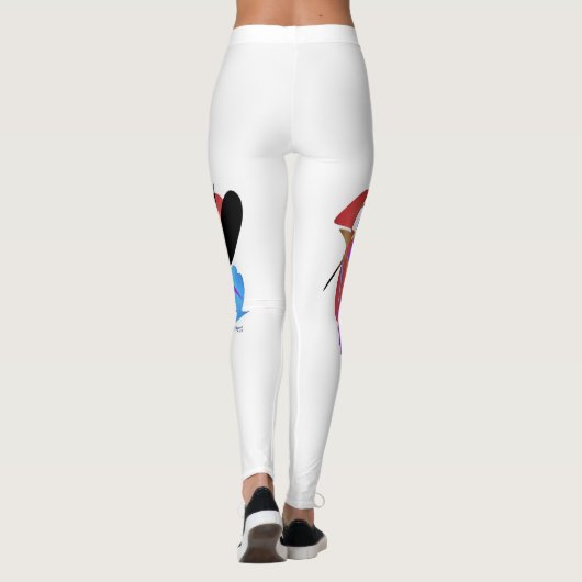 PracticeLove Leggings design par David Flynn (Dos)
