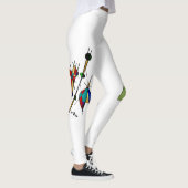 PracticeLove Womens Leggings design par David Flyn (Droite)