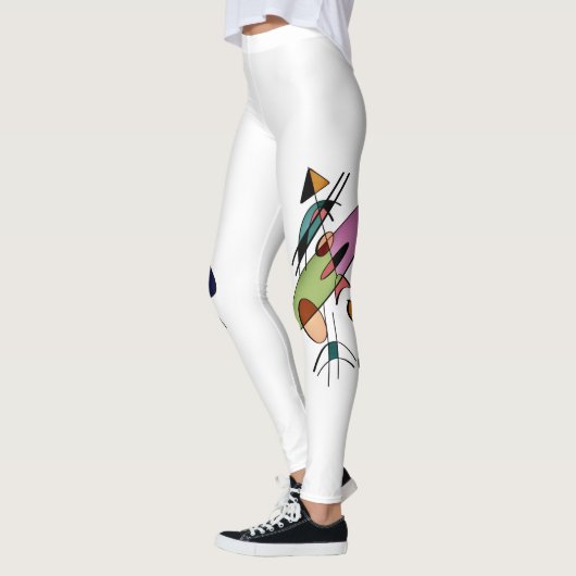 PracticeLove Womens Leggings design par David Flyn (Gauche)