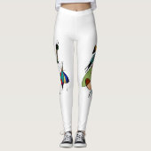 PracticeLove Womens Leggings design par David Flyn (Devant)