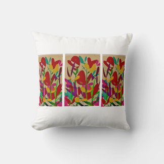 PracticeLoveThrow Pillow, Sierkussen 16" x 16" d