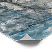 Prag - Charles-Brückenmalerei Poster (Hoek)