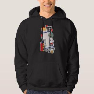 Prague Air Ticket Boarding Pass Plane Tsjechië Hoodie