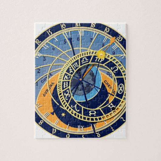 Prague Astrological Clock Legpuzzel (Verticaal)
